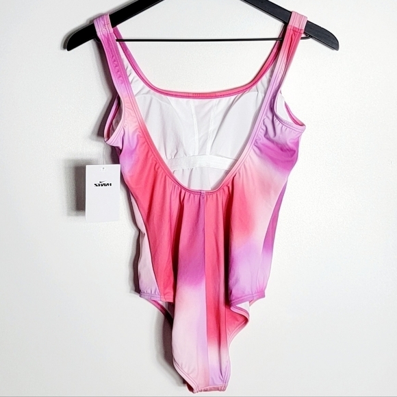 NWT Nike Backless Tie Dye One Piece Women's Swimsuit Size M - Picture 6 of 10